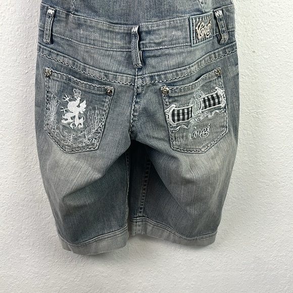 Coogi Y2K Jumpsuit Overalls Halter Neck Backless Women Size 5/6 - Picture 8 of 10